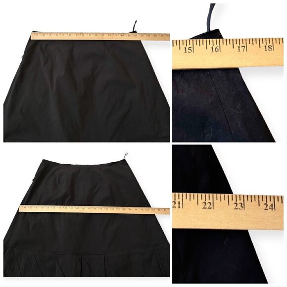 Prada A line Black Cotton Skirt, Size 46 Italy/L, Never worn - Picture 11 of 12